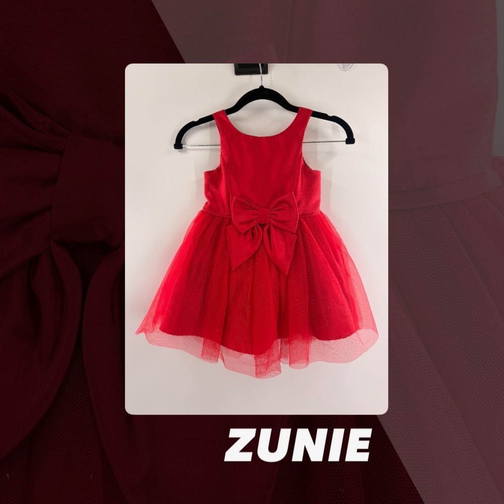 EUC Zunie Tulle Sparkle Dress